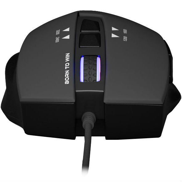 Миша GAMEPRO Headshot USB Black (GM260) Дротове підключення USB