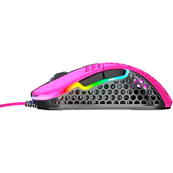 Миша XTRFY Xtrfy M4 RGB Pink (XG-M4-RGB-PINK) Тип підключення дротове