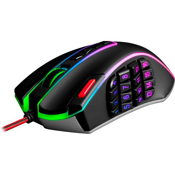 Миша REDRAGON (78345) LEGEND CHROMA M990-RGB (247075) Тип підключення дротове