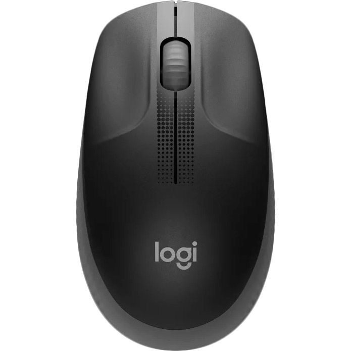 Мышь LOGITECH M190 Full Size Wireless Charcoal (910-005905)