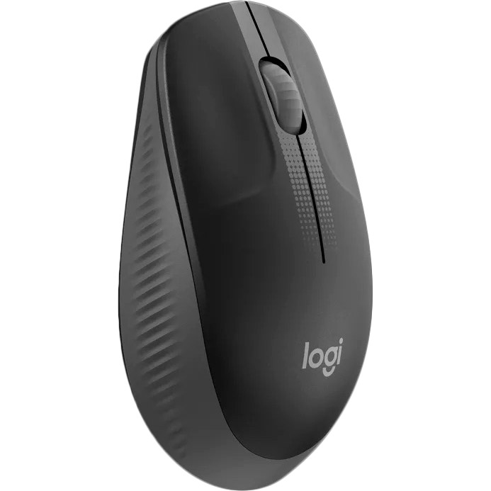 Покупка Мышь LOGITECH M190 Full Size Wireless Charcoal (910-005905)