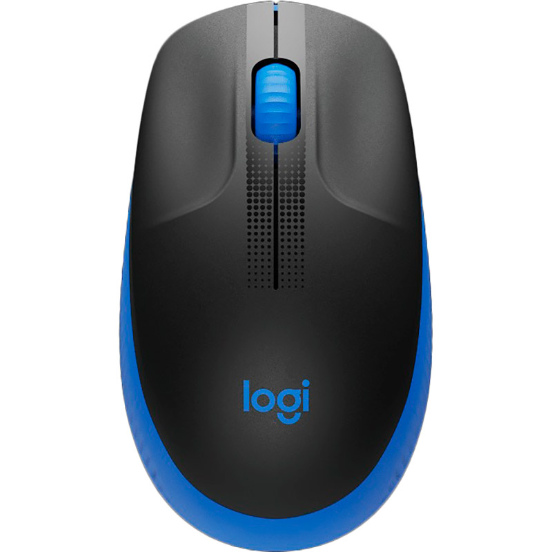 Миша LOGITECH M190 Full Size Wireless Blue (910-005907)