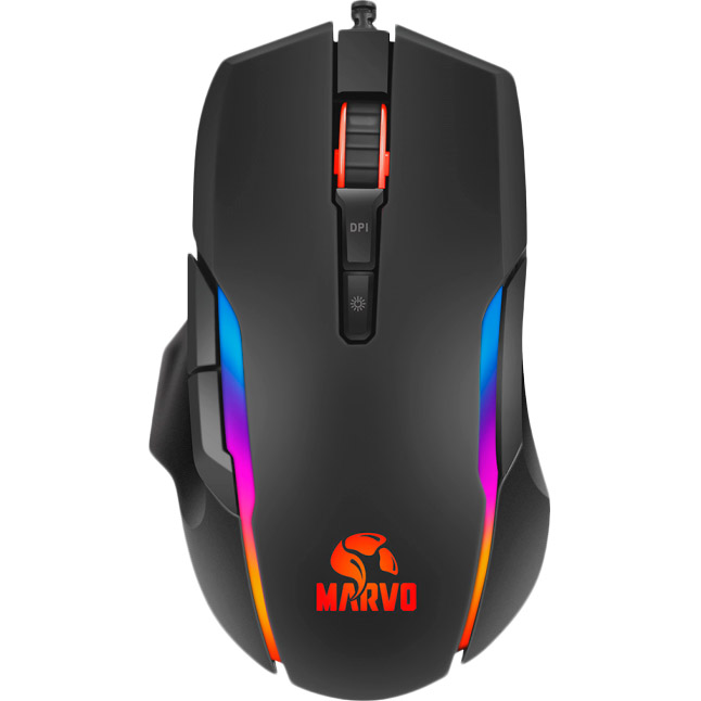 Мышь MARVO G945 Black RGB-LED (G945)