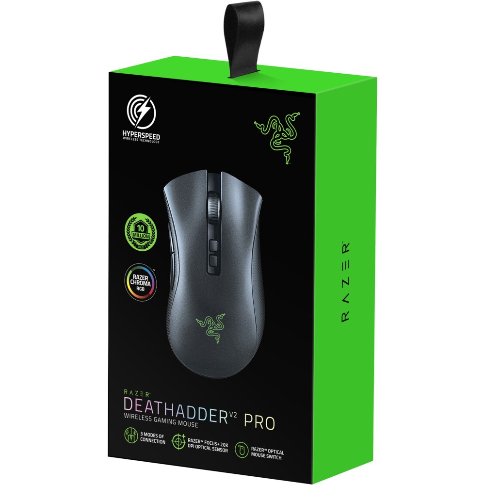 Внешний вид Мышь RAZER DeathAdder V2 Pro Wireless (RZ01-03350100-R3G1)