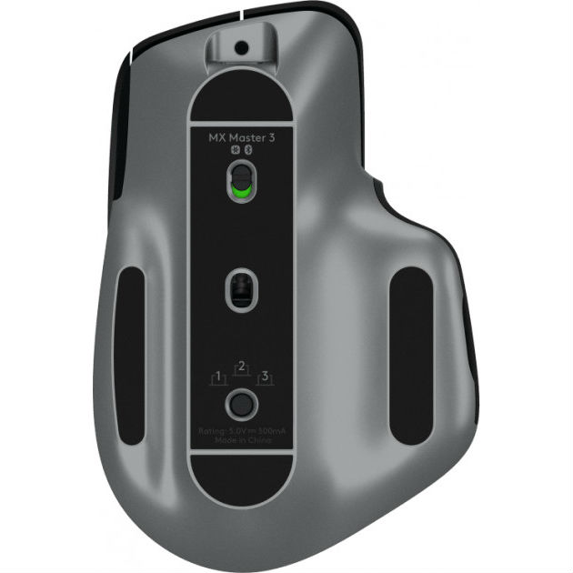 Зовнішній вигляд Миша Logitech MX Master 3 for Mac Bluetooth Space Grey (L910-005696)