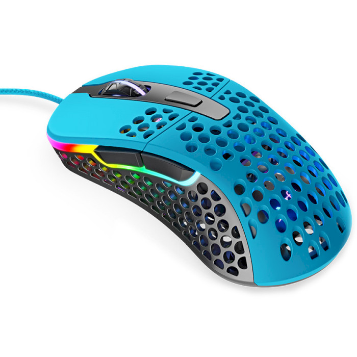 Миша XTRFY M4 RGB Miami Blue (XG-M4-RGB-BLUE) Розподільча здатність сенсору 16000