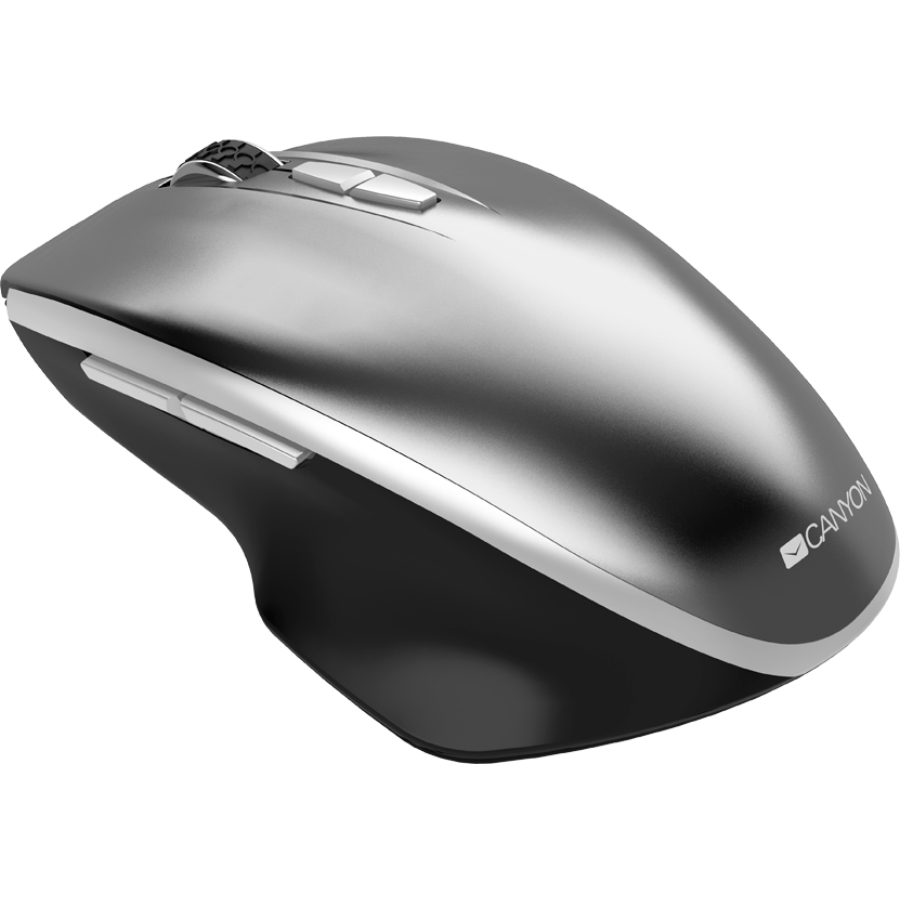 Мышь CANYON CNS-CMSW21DG Dark Gray Тип подключения беспроводное