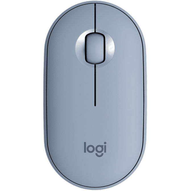 

Мышь LOGITECH Pebble M350 BLUE GREY (L910-005719), Pebble M350 BLUE GREY