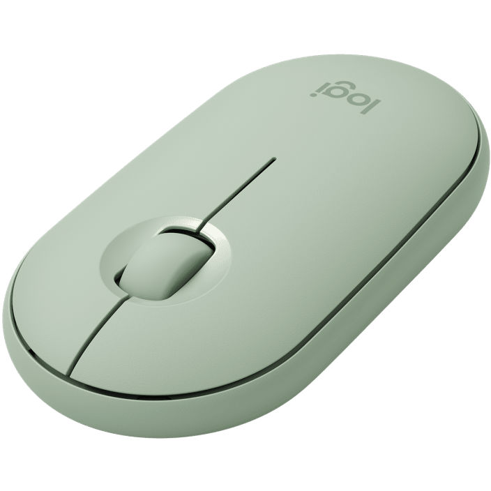 Мышь LOGITECH Pebble M350 Wireless Mouse EUCALYPTUS (L910-005720) Тип подключения беспроводное