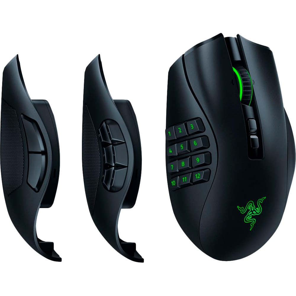 Миша RAZER Naga Pro Wireless Gaming Mouse Black (RZ01-03420100-R3G1) Тип підключення бездротове