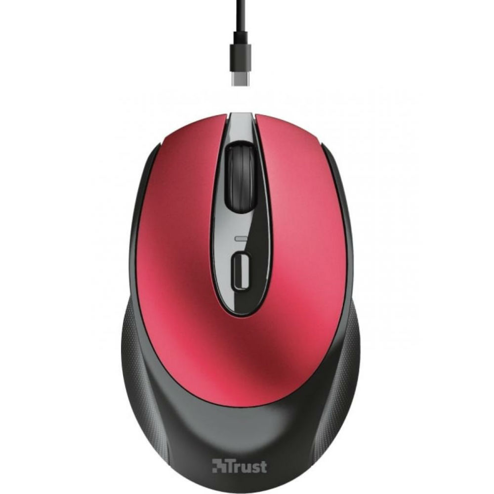 

Мышь TRUST Zaya Rechargeable WL Red (24019), Zaya Rechargeable WL Red (24019)