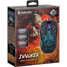 Мышь Defender Invoker GM-947 USB Black (52947)