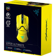 Мышь RAZER Viper Ultimate Wireless & Mouse Dock Cyberpunk (RZ01-03050500-R3M1)