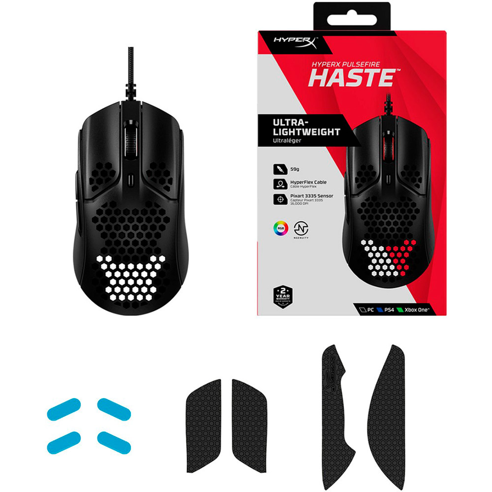 Покупка Мышь HyperX Pulsefire Haste USB Black (HMSH1-A-BK/G)