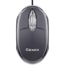 Миша GEMIX GM105 Black USB (GM105BK)