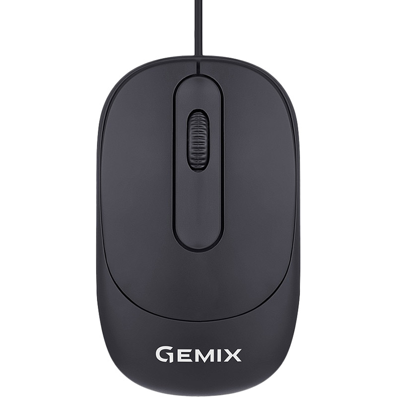 Миша GEMIX GM145 Black USB (GM145BK)