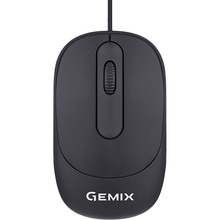 Купить в Днепре - Мышь GEMIX GM145 Black USB (GM145BK)