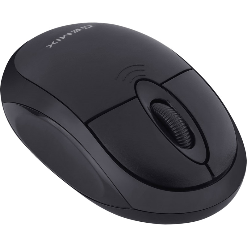 Миша GEMIX GM185 Black (GM185BK) Тип підключення бездротове