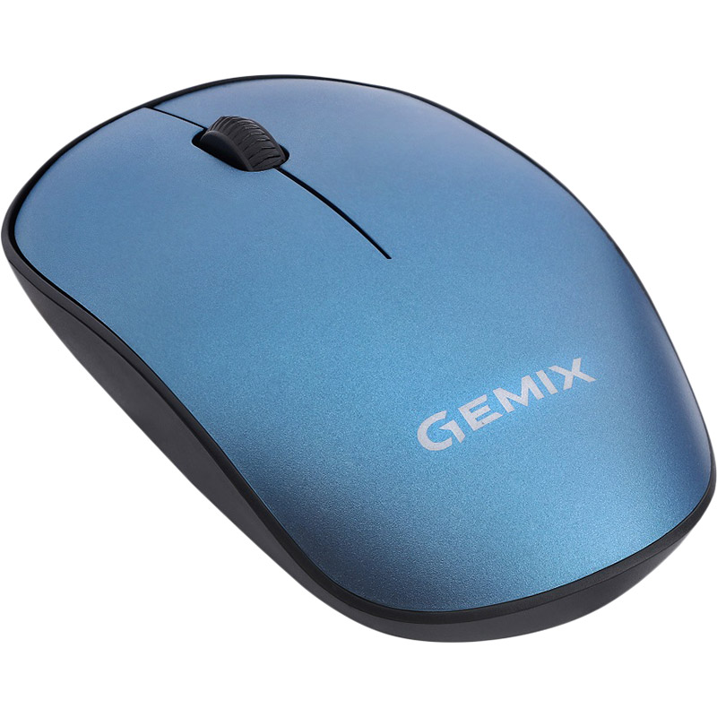 Миша GEMIX GM195 Blue (GM195BL) Тип підключення бездротове