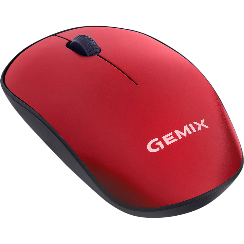 Мышь GEMIX GM195 Red (GM195RD) Беспроводное подключение RF