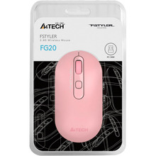 Мышь A4TECH FG20 Pink