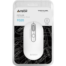 Мышь A4TECH FG20 White