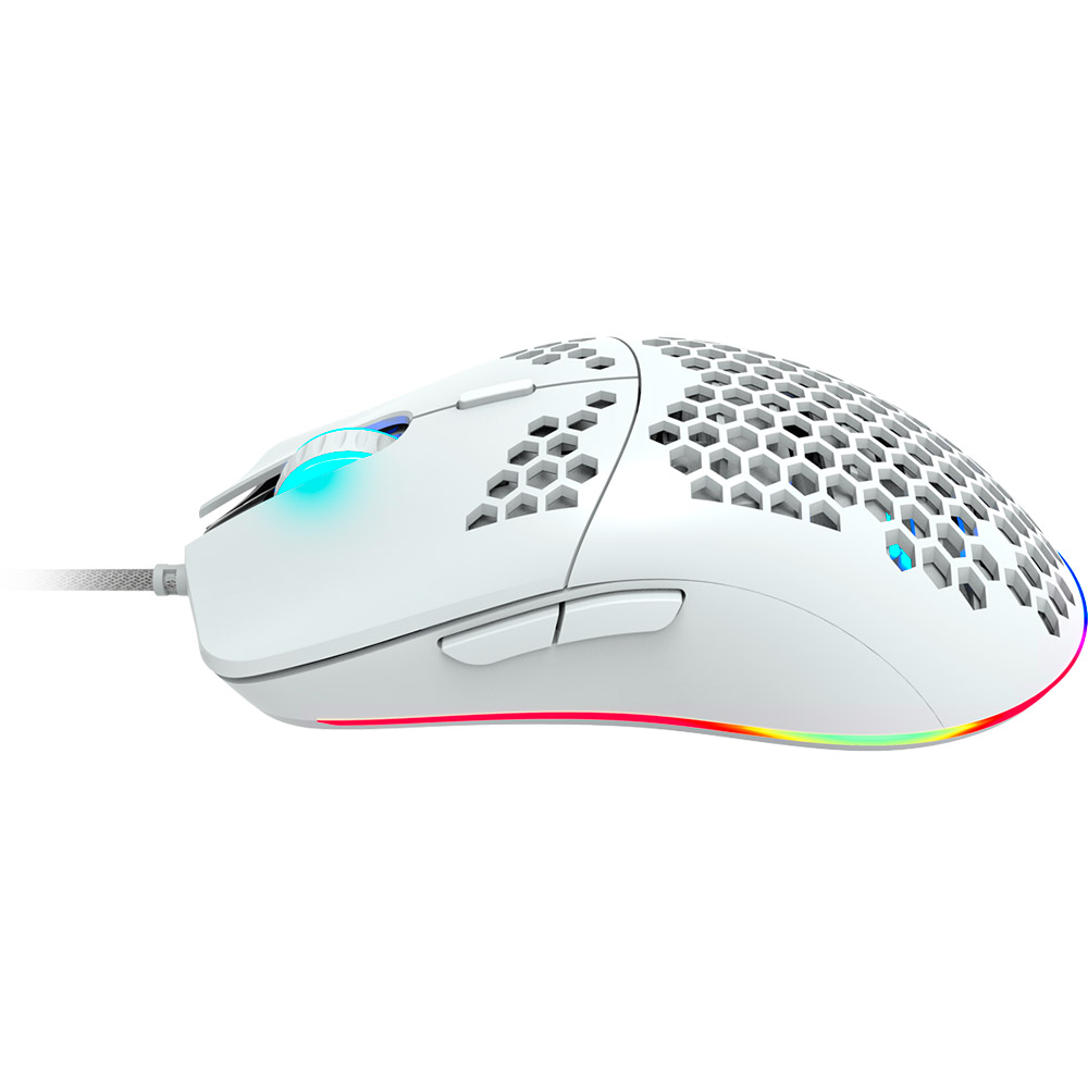 Миша CANYON Puncher GM-11 Gaming White (CND-SGM11W) Тип підключення дротове