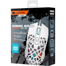 Мышь CANYON Puncher GM-20 Gaming White (CND-SGM20W)