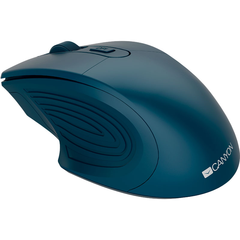 Мышь CANYON MW-15 Wireless Dark Blue (CNE-CMSW15DB) Разрешение сенсора 1600