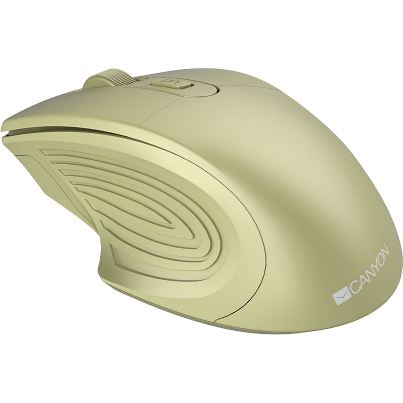 Мышь CANYON MW-15 Wireless Gold (CNE-CMSW15GO) Разрешение сенсора 1600