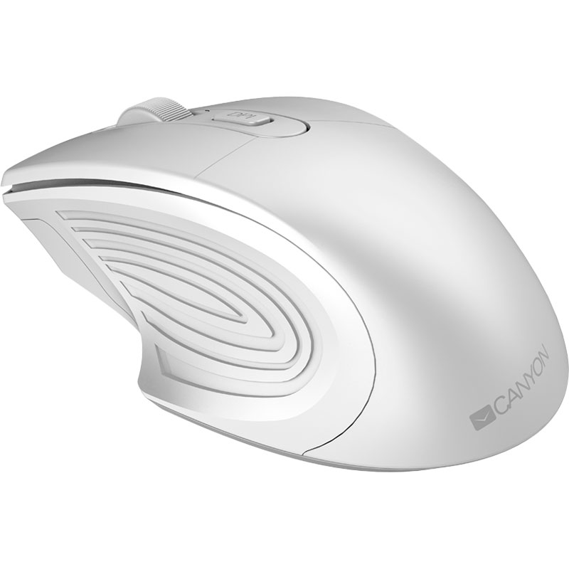 Мышь CANYON MW-15 Wireless Pearl White (CNE-CMSW15PW) Разрешение сенсора 1600