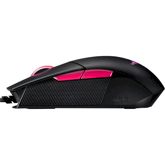 Миша ASUS ROG Strix Impact II Electro Punk USB RGB Black (90MP01U0-BMUA00) Тип сенсора оптичний