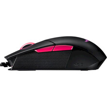 Миша ASUS ROG Strix Impact II Electro Punk USB RGB Black (90MP01U0-BMUA00)