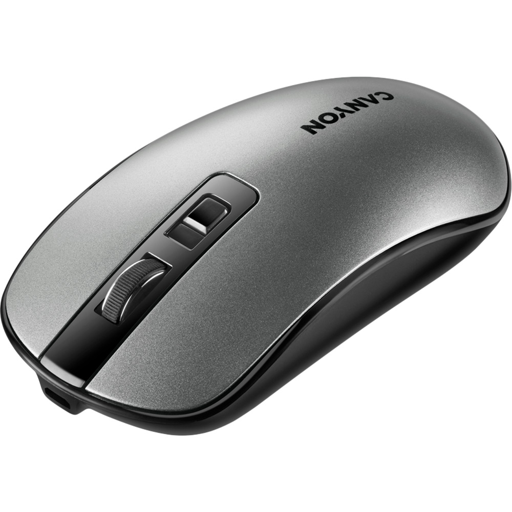 Миша CANYON 2.4 GHz Wireless Rechargeable Mouse (CNS-CMSW18DG) Тип підключення бездротове