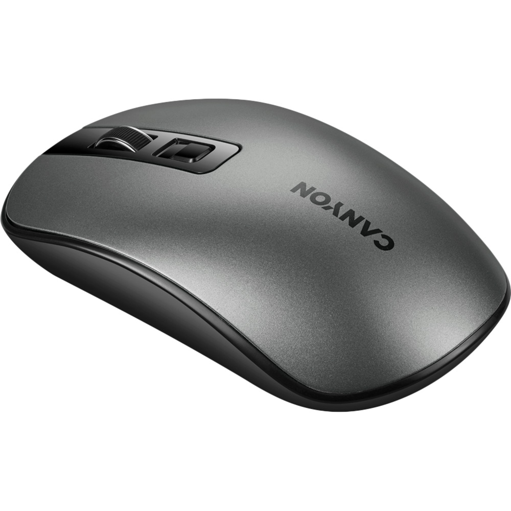 Мышь CANYON 2.4GHz Wireless Rechargeable Mouse (CNS-CMSW18DG) Беспроводное подключение RF