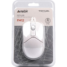 Мышь A4TECH Fstyler FM12 White