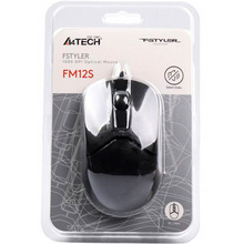 Миша A4TECH Fstyler FM12S Black