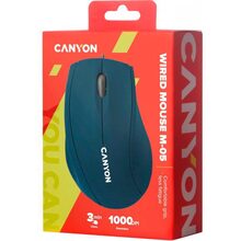 Мышь CANYON M-05 USB Blue (CNE-CMS05BL)