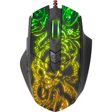Мышь Defender Titan GM-650L RGB USB Black (52650)