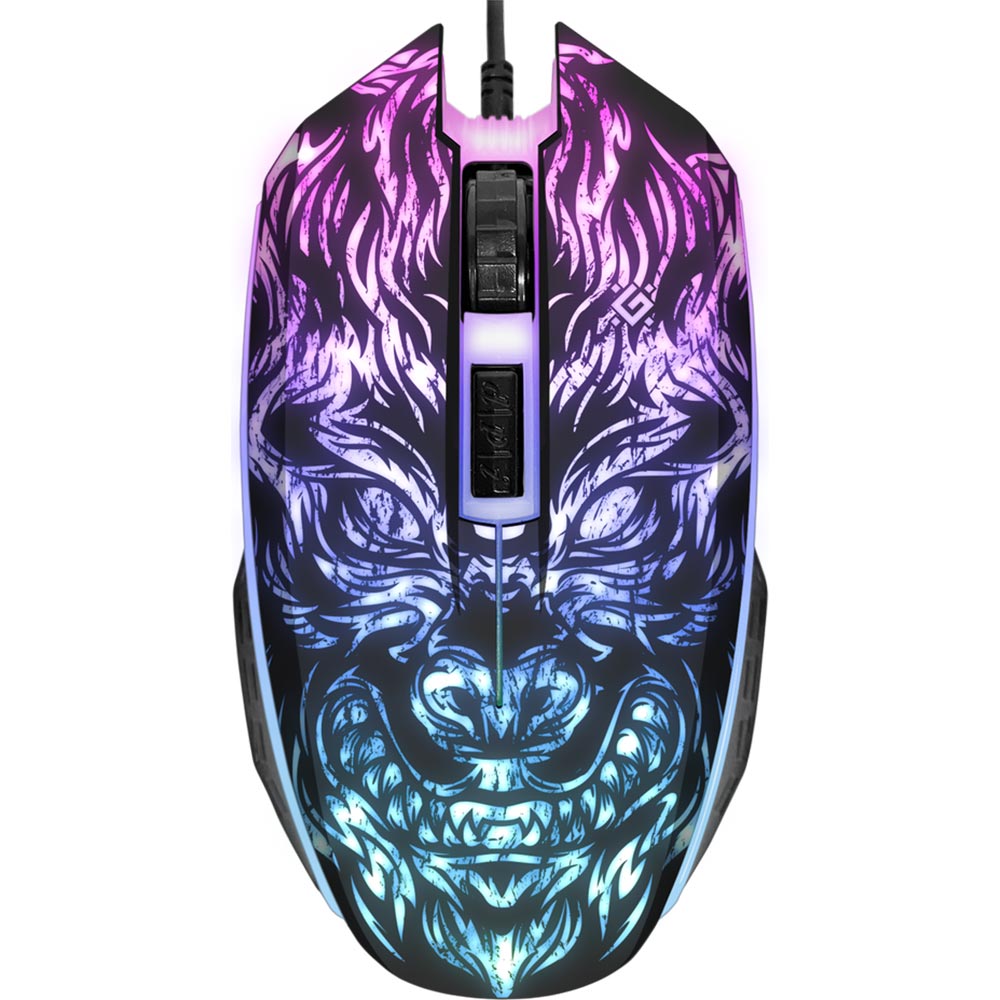 

Мышь Defender Chaos GM-033 USB Black (52033), Chaos GM-033 оптика, 4 кнопки, 2400dpi