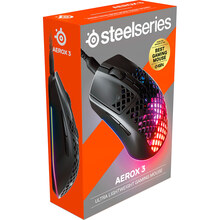 Миша SteelSeries Aerox 3 USB Black (SS62599)