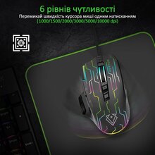 Миша VERTUX kryptonite.black