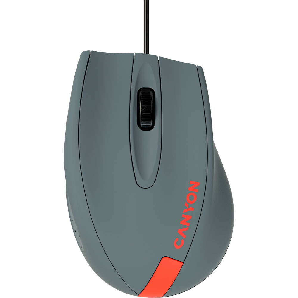 

Мышь CANYON M-11 Gray-Red (CNE-CMS11DG), M-11, Gray-Red