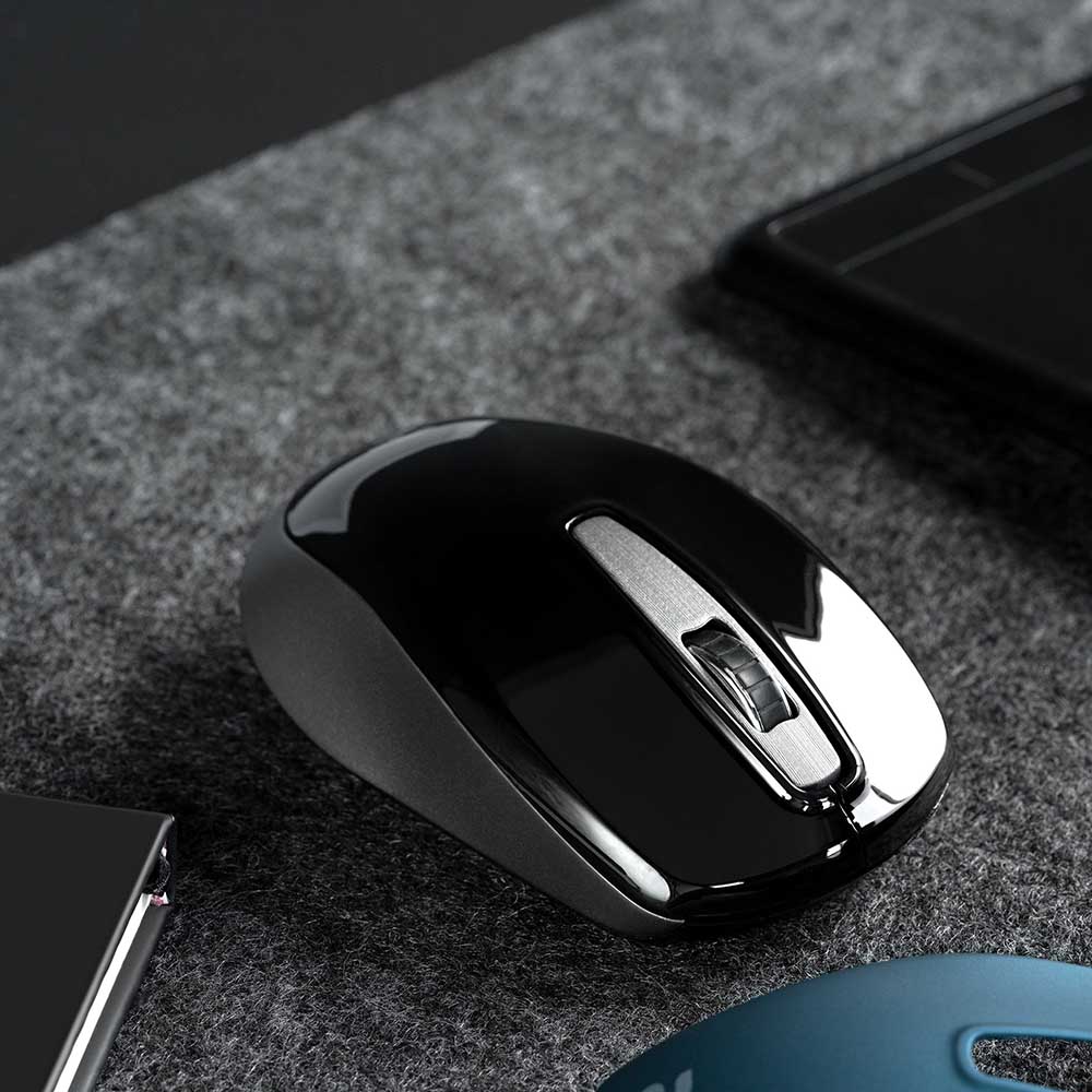 Фото Миша 2E MF2020 WL Black Gray / Blue (2E-MF2020WC)