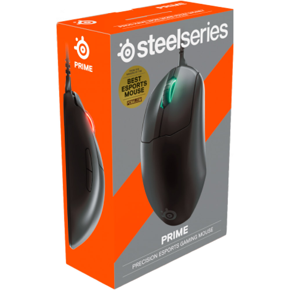 Зовнішній вигляд Миша STEELSERIES Prime Black (SS62533)