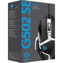 Миша LOGITECH G502 SE HERO Gaming Mouse USB Black / White (910-005729)