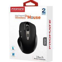 Мышь PROMATE Cursor Wireless Black (cursor.black)