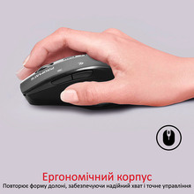 Мышь PROMATE Cursor Wireless Black (cursor.black)