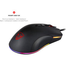 Мышь Motospeed V70 RGB USB Black (mtv70)