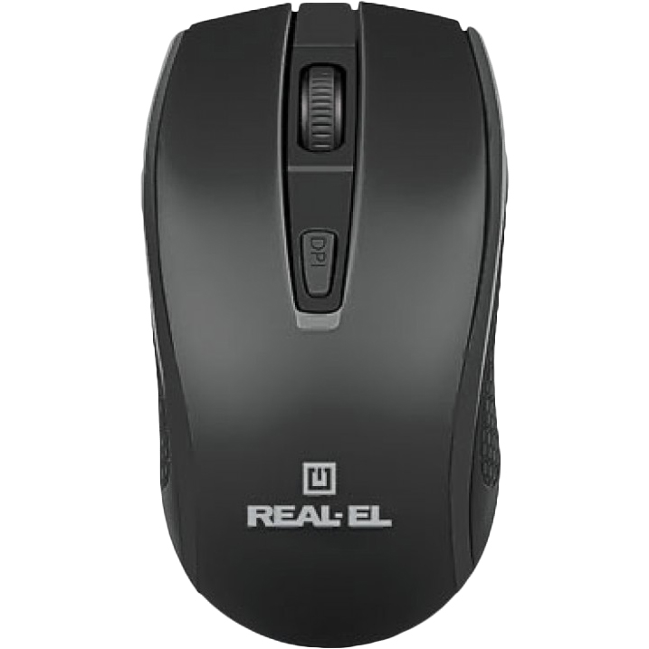 Миша REAL EL RM-308 Black USB (EL123200033)